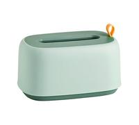 Porte-boîtes à mouchoirs Boîte à mouchoirs en acrylique de couleur pure for la maison, chambre d'hôtel, le bureau Porte-mouchoirs(Green)