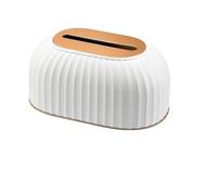 Porte-boîtes à mouchoirs Distributeur de mouchoirs vertical couleur pure for maison, salle bain, hôtel, bureau Porte-mouchoirs(Blanc)