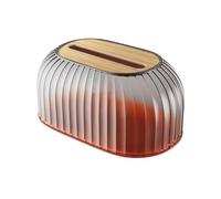 Porte-boîtes à mouchoirs Distributeur d'essuie-tout vertical de couleur pure for la maison, le salon, les toilettes, bureau Porte-mouchoirs(Noir)