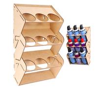 Porte-Bombe De Peinture - Rangement en Bois pour Bombes de Peinture,Support Polyvalent pour Ateliers Artistes Graffeurs Modélisme Artisanat Ateliers
