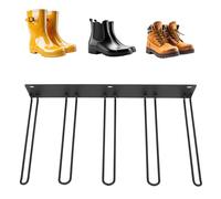 Porte-Bottes Wader Hanger, Support de Bottes Mural en Métal, Support de Bottes Haut en Métal Suspendu, Organisateur de Bottes en Métal, Support de Chaussures pour Placard,