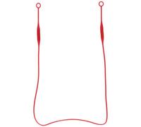 Porte-bouchons D’oreille Magnétiques Rouges en Silicone, Cordon | Fermeture Aimantée, Maintien Autour du Cou, Accès Facile Pendant le Sommeil, Voyage Aérien ou Travail Industriel, sans Garçon