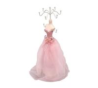 Porte-boucles D'oreilles Modèle Robe, Présentoir à Bijoux Mannequin, Porte-bijoux Modèle Robe, Porte-bracelet Suspendu Femme Fille