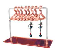 Porte-Boucles D'Oreilles,Présentoir à Bijoux en Acrylique Transparent en Forme de Cintre | Support d'Exposition pour Boucles d'Oreilles Pendantes - Pour Exposition Présentation Détail et Vente