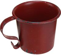 Porte-bougie à tige Tasse Métal Vintage Look Lot de 2 Ø7cm H6cm