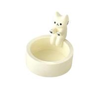 Porte-bougie animal, récipient, plateau de décoration en carton chat, amusant pour table spa, cuisine maison