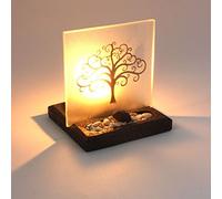 Porte-Bougie Arbre de Vie de Sweet Guava avec Présentoir Éclairé