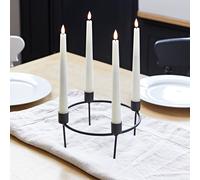 Porte-Bougie avec 4 Chandelles TruGlow® Télécommandées