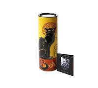 Porte-Bougie Cylindrique Le chat Noir