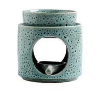 Porte-Bougie en Céramique pour Tea-Lights | Résistant À La Chaleur Moderne,Porte-Bougies À Thé Brûleur À Huile,pour Salon Entrée Salle De Bain Chambre Yoga Salle À Manger Méditation