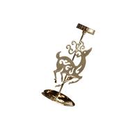 Porte-bougie en fer avec motif fleur de Noël, étoile de flocon de neige, festival, centre de table, bougeoir en métal, design créatif, bougeoir