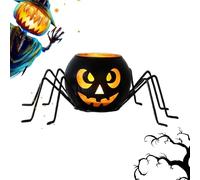 Porte-Bougie Halloween,Décor Halloween Araignée et - Porte-Bougie de Bureau pour Fêtes - pour Propriétaires Appartement Salle à Manger Chambre Bureau Organisateur d'Événements Porche Jardin