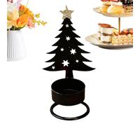 Porte-Bougie - Support De Statue Et Plateau pour Centre De Table Maison,Porte-Bougies pour Arbre De Noël,pour la Maison, la Chambre, la Ferme, la Cheminée, Le Manteau de Cheminée, Noël, Thanksgiving,