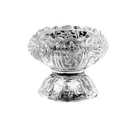 Porte-Bougies à Réchaud 2 pièces Fleur de Lotus Bougie en Verre photophore Chandelier centres Table Mariage for Table décoration la Maison Artisanat cendrier bougeoir