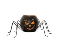 Porte-Bougies d'halloween | Décorations Saisonnières Araignée et | Support pour Bougie Votive Effrayante | pour Salon Chambre Bureau Porche d'Entrée Jardin Manteau de Cheminée Table de Chevet Réunion