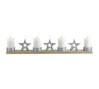 Porte-Bougies Pour Couronne De L’Avent 50 Cm Set En Métal Décoration Table