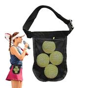 Porte-boule de pickleball - sac de taille de baseball, sac de ceinture de rangement de tennis | Organisateur de sport léger résistant à l'usure, idéal pour la pratique du terrain de, p