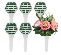 Porte-bouquet - Ensemble De 6 Poignées Florales En Mousse | Boue Et Argile Absorbant L'eau Pour Fleurs Fraîches Et Artificielles | Décorations De Mariage - Arrangement De Mariage DIY Jardinage