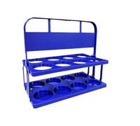 Porte-bouteille à bière, porte-gobelet en plastique, porte-gobelet avec boîte portable | porte-gobelets pour bouteille de bière, porte-gobelets de 8 paquets, seau à bière, porte-gobelets avec