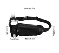 Porte-bouteille à eau, 4 pouces de camping portable Piste de poitrine - Design étanche et respirant parfait pour la course, la randonnée, l'escalade, la pêche, les aventures en plein air, les voyages,