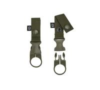 Porte-bouteille avec ceinture et boucle molle Brandit (x2) Vert TU