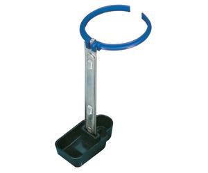 Porte-bouteille avec fixations Kerbl PP/Galva (x2) Bleu 25,5 cm