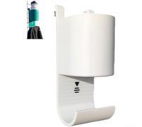 Porte-bouteille de padel de tennis - Support de serviette imprimé 3D de précision pour organisateur d'équipements PLA - Solution de rangement murale - Rose - 9,2 x 8,8 x 20 cm (blanc)