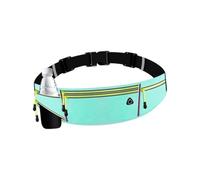 Porte-bouteille de poche pour téléphone, bleu lac, Beauté de masse | Pochette pour bouteille d'eau, profil bas, rangement de téléphone pour promeneurs, sangle réglable pour un transport