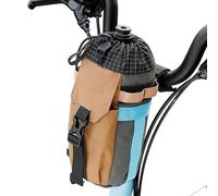 Porte-Bouteille de vélo - 3,54 x 3,54 x 9,06 Pouces, étanche, Vintage avec Poche latérale | Sac de Tasse de Cage de Bouteille d'eau de vélo | Selle de Guidon pour Scooter électrique de Montagne et de