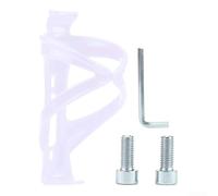 Porte-bouteille de vélo à forte adhérence pour vélo tout-terrain (blanc)
