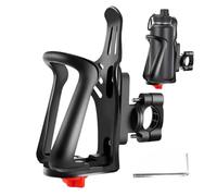 Porte-bouteille de vélo, porte-bouteille de vélo - Accessoires de cyclisme réglables pour guidon de route, montagne, cadre de 20 à 35 mm, moto, scooter, poussette