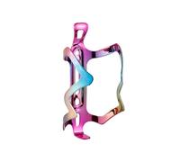 Porte-bouteille de vélo VTT en alliage d'aluminium pour vélo - Support de fixation décoratif - Rose et bleu