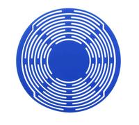 Porte-bouteille de vin de protection portable, 18 x 18 cm, support de vin avec support de préhension, enveloppe en silicone souple absorbant les chocs, accessoire de table avec un look minimaliste