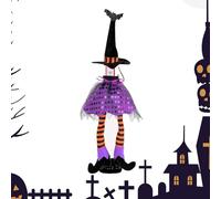Porte-Bouteille de vin d'halloween, Couverture Longue pour Bouteille de vin d'halloween - Outil de décoration à Texture Douce pour Centre Commercial, hôtel, Magasin, Maison, supermarché