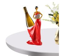 Porte-Bouteille de vin élégant pour Femme | Statue de beauté | Support de Bouteille de vin | Support de Bouteilles en résine pour décoration Artisanale pour Bar, Plan de Travail