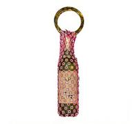 Porte-bouteille de vin Sac de voyage avec strass incrustés, Couleur rose., Refer to description, Unisexe
