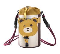 Porte-Bouteille d'eau avec Sangle, Sac À Bandoulière pour Bouteille d'eau, Sangle Réglable, Support De Pochette pour Bouteille De Gobelet De 1,4 L, Sac À Dos pour Sac D'hydratation pour Le Cyclis