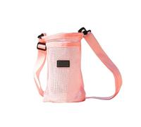 Porte-bouteille d'eau avec sangle - Sac de transport pour bouteille d'eau - Manchon portable pour le cyclisme, le fitness, la randonnée, les aventures en plein air, l'école et l'entraînement, rose