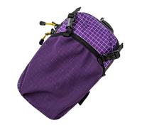 Porte-bouteille d'eau avec support de téléphone et sangle réglable, pochette portable incassable pour gym, sport, voyage, camping, voiture, vélo, sac à dos et aventures en plein air, violet, Refer to