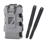 Porte-Bouteille d'eau D'extérieur Molle Ouvert sur Le Dessus, Pochette Tactique Réglable pour Sac à Dos, en Nylon 500D(Color-5)