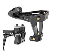 Porte-bouteille d'eau - Double étagère d'extension légère pour vélo de montagne | Accessoires de cyclisme multifonctions Pince d'installation facile pour équipement d'équitation