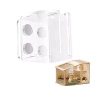 Porte-Bouteille d'eau du Hamster, Support de Bouteille d'eau de Guinée - Small Pet Feed Wiftor Awayet,Bracets de mangeoires à Eau et à Aliments aimants pour Hamsters Nains