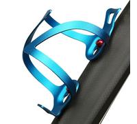 Porte-bouteille d'eau en aluminium, porte-gobelet réglable avec base rotative pour vélos électriques de montagne, moto, prise en main sûre pour bouteilles standard, noir