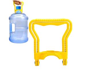 Porte-bouteille d'eau | Lève-bouteille ergonomique robuste | Seau à boire antidérapant pour bureau, maison, gym, randonnée, pique-nique, camping, barbecue, voyage, festival, fête pour personnes âgées