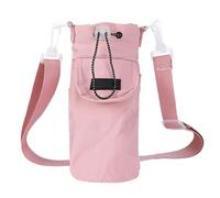 Porte-bouteille d'eau - porte-bouteille d'eau avec sangles, poche de bouteille d'eau réglable | Porte-bouteille d'eau isolée, couverture de tasse de camping de voyage pour la randonnée, 10 x 10 x 23 c