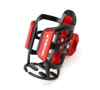 Porte-Bouteille d'eau Porte-gobelet pour Hon@&da TRANSALP 600 XL700V 700 XL 650 VY/V1-V7 Transalp 2023 Nouvelle Moto en Aluminium Et Caoutchouc Bouteille d'eau De Boisson Tasse(B)