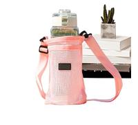Porte-Bouteille d'eau,Porte-Gourde Bandoulière - Housse Tendance à Corde Réglable pour Sport Courses Randonnée Camping