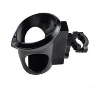 Porte-bouteille d'eau pour guidon de moto, réglable pour différentes tailles de bouteilles, convient pour n'importe quelle balade (noir)