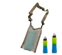 Porte-bouteille d'eau pour la marche, sac en filet portable avec sangle - Sac à bandoulière pour la marche, la randonnée, le camping, le sport, la salle de sport, , Refer to description, Unisexe