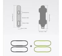 Porte-bouteille d'eau pour vélo - Fermeture rapide magnétique antidérapante pour un accès rapide à l'hydratation, conception de prise en main sûre avec système de montage rapide, porte-bouteille de